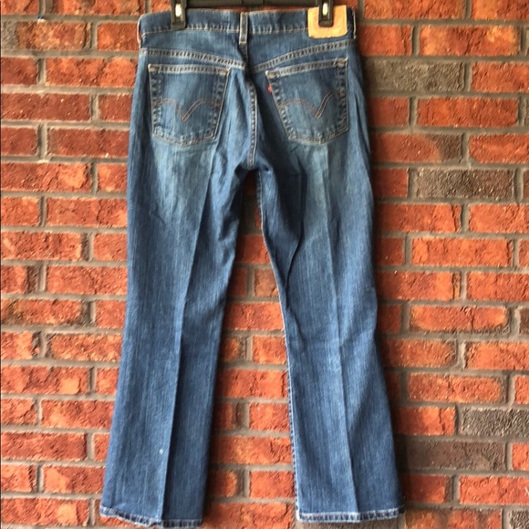 Levis 515 Nouveau Mid Rise Boot Cut Jeans - Picture 6 of 7